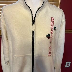 Ohio State fleece zip up jacket
